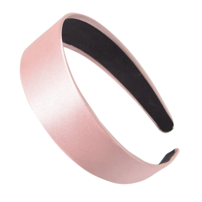 Wholesale Wide Brim Satin Headband Fabric